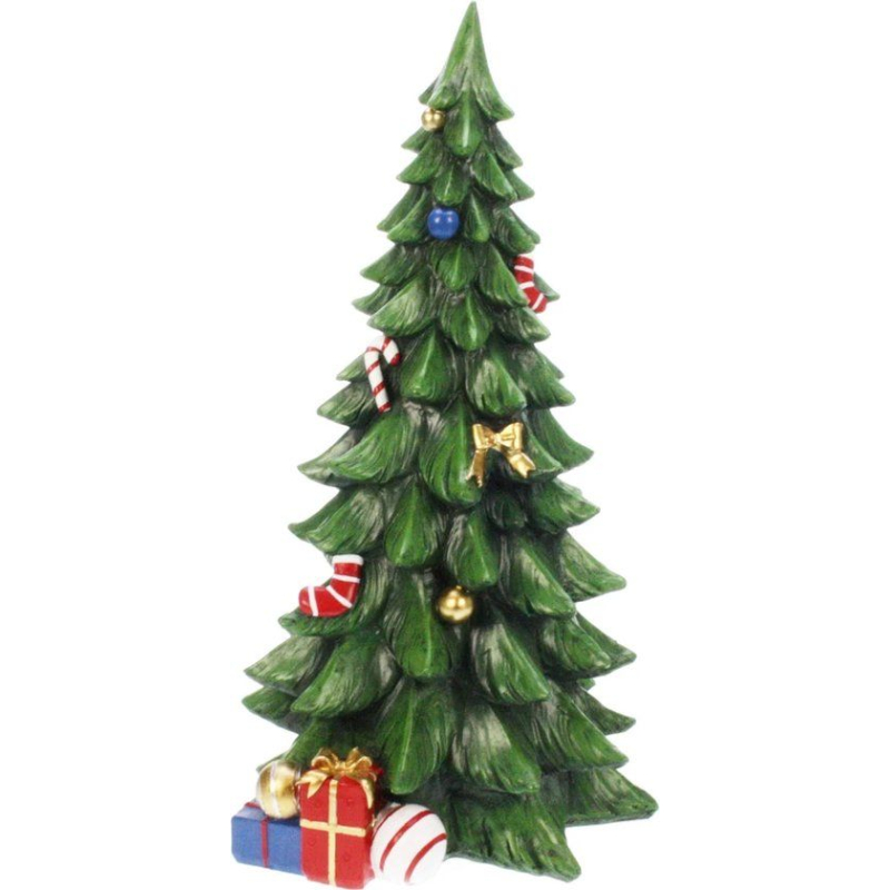 Kerstboom met cadeaus 22,5x20x40,5cm